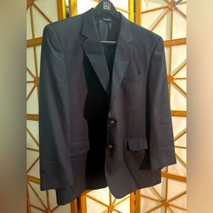Jos. A. Bank Sport Coat Menswear formal Blazer size 46R  navy